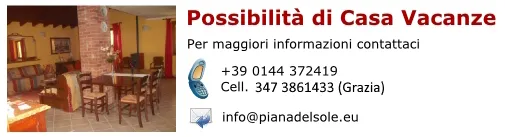 casa vacanze in monferrato